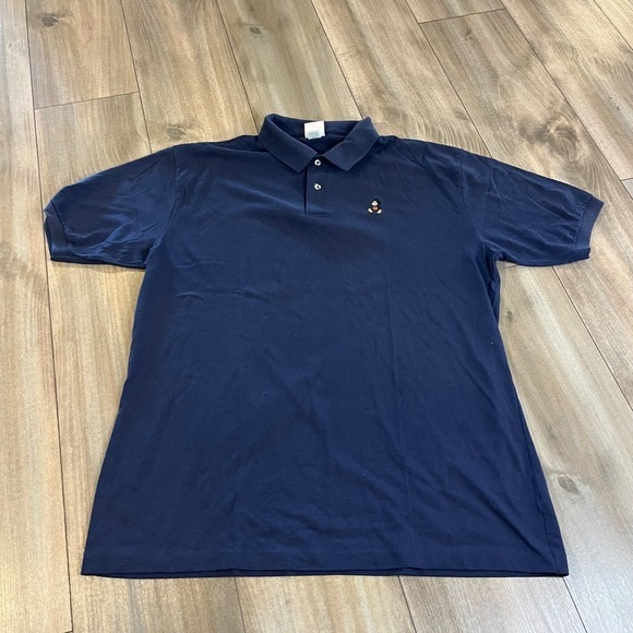 Disney Other - Vintage Disney Wear Polo Shirt Mickey Mouse Embroidered Men Large Bin M-43